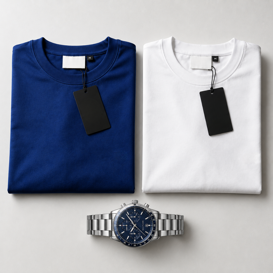 2 TT Shirts + Free Watch – Limited-Time Offer