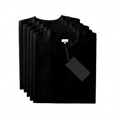 [BUY 1 GET 5] Premium T-Shirt Kit – Essential (5-Pack)